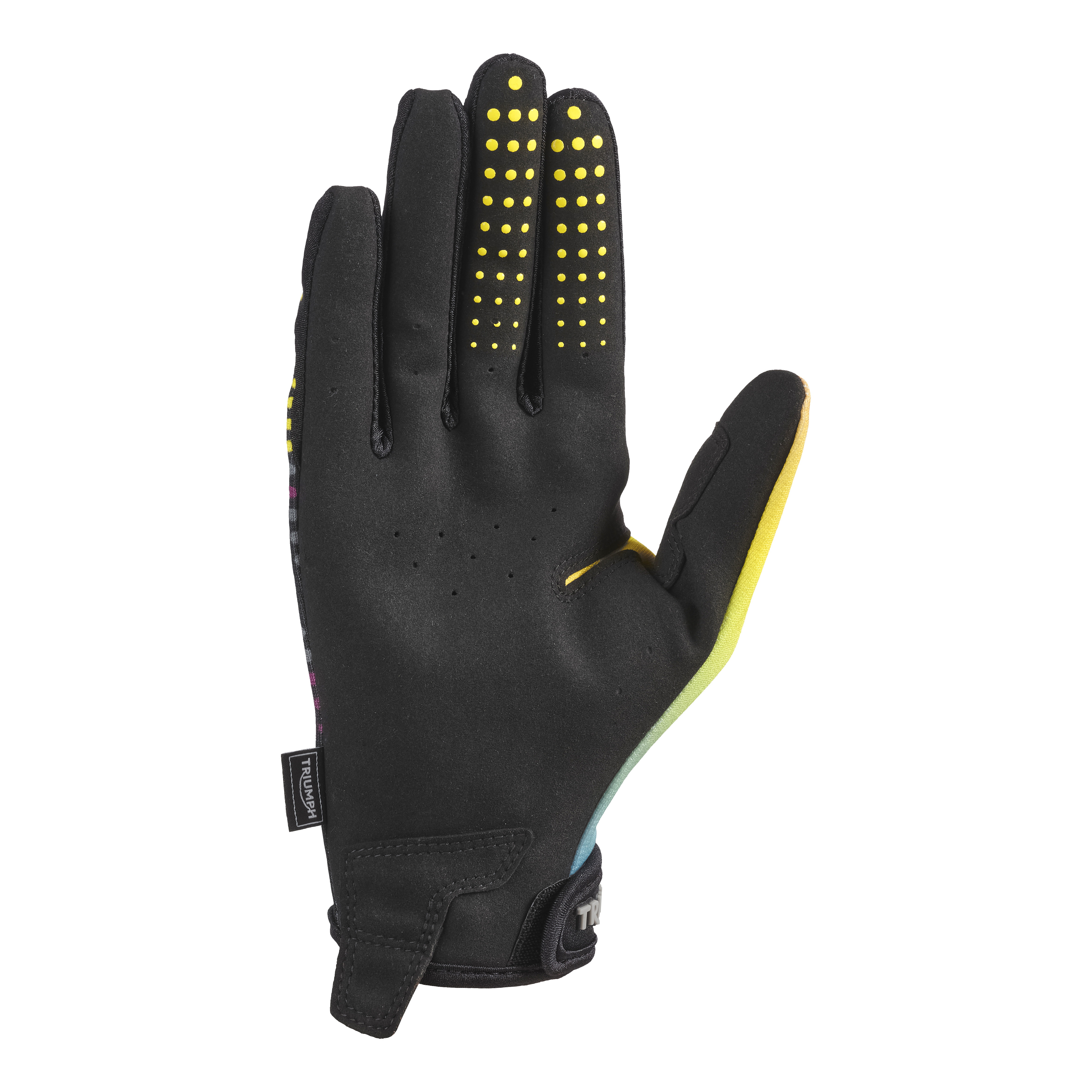 Moto Glove in Gold and Black | Motorcycle Clothing