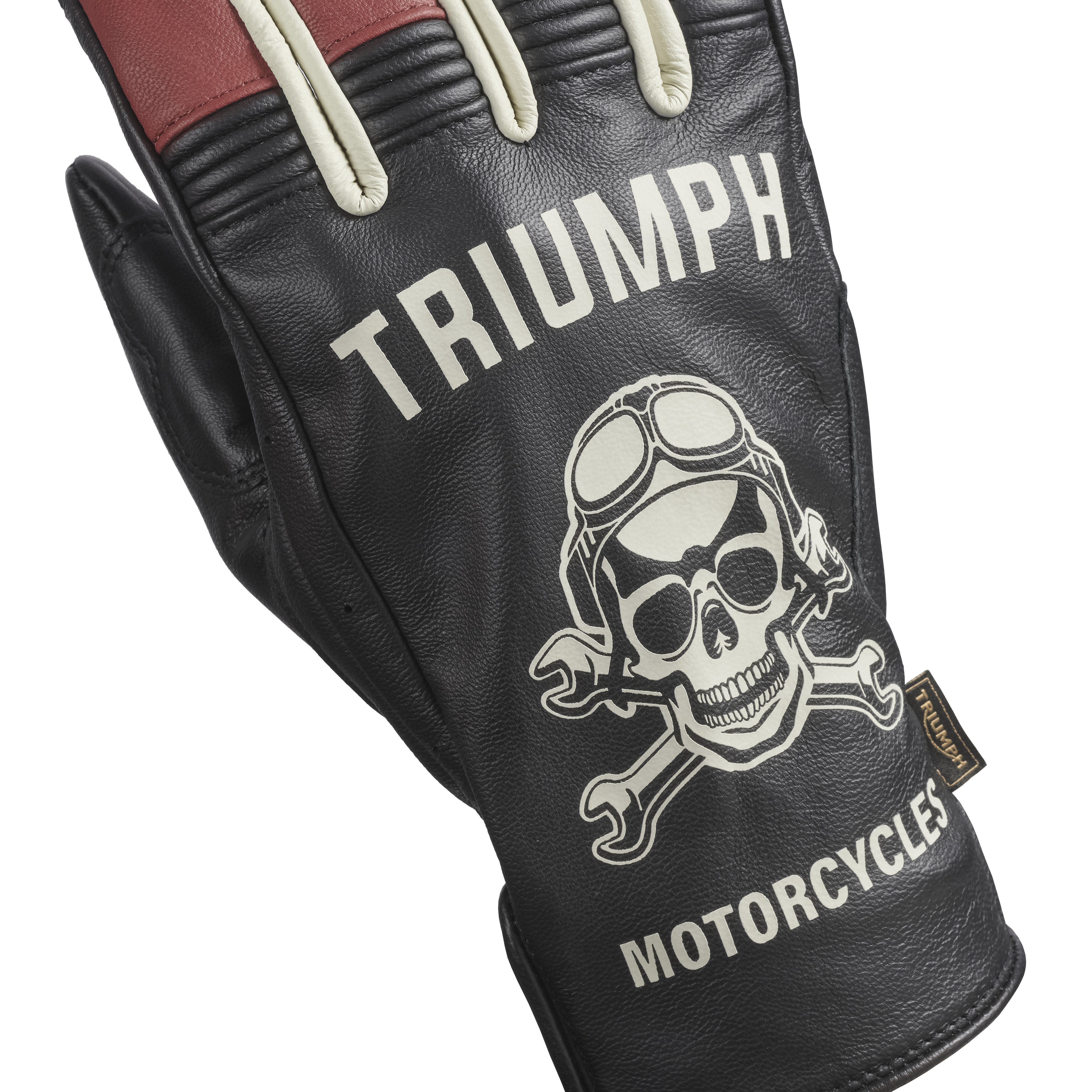 Moto Glove in Gold and Black | Motorcycle Clothing