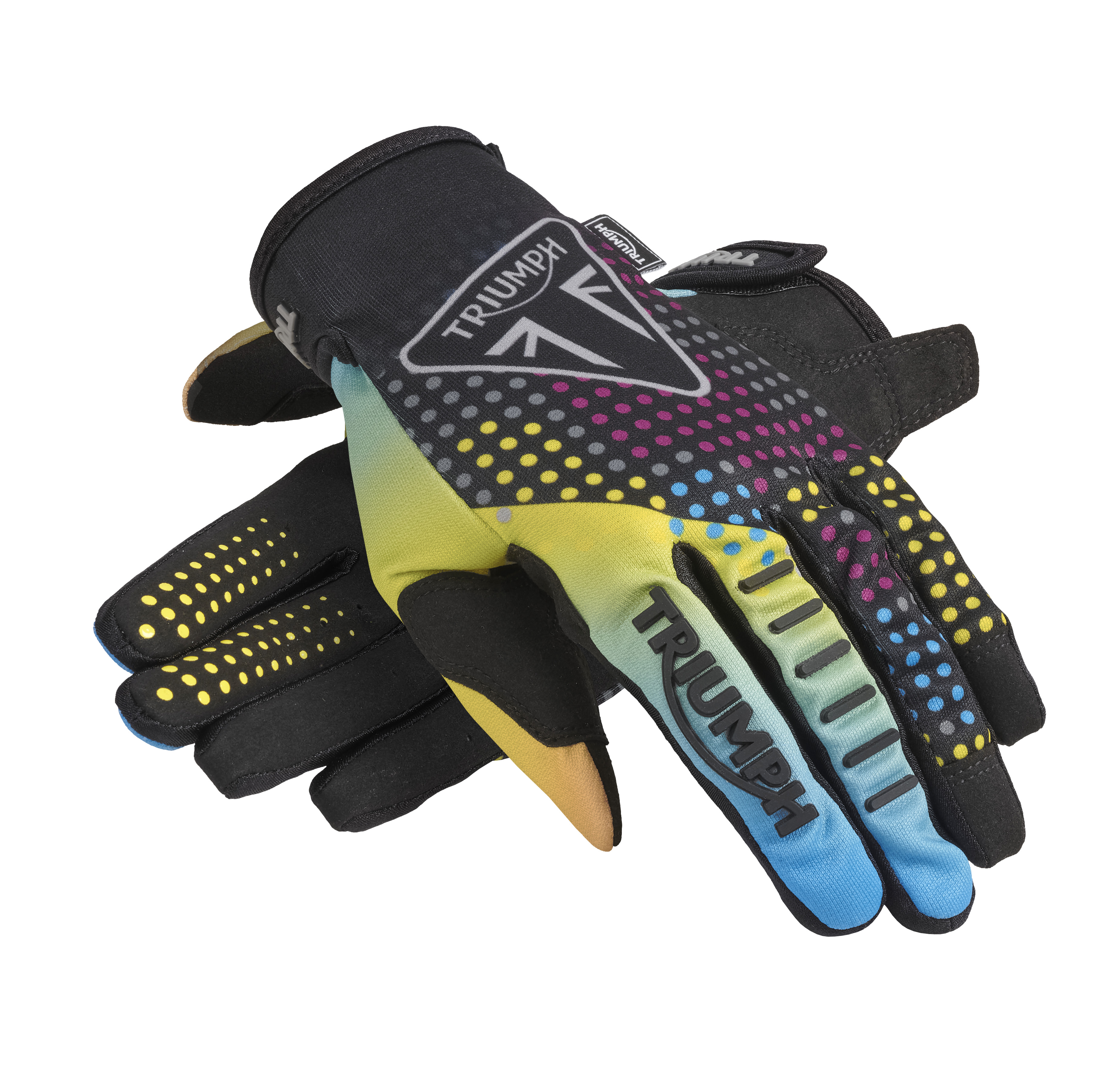 Moto Glove in Gold and Black | Motorcycle Clothing
