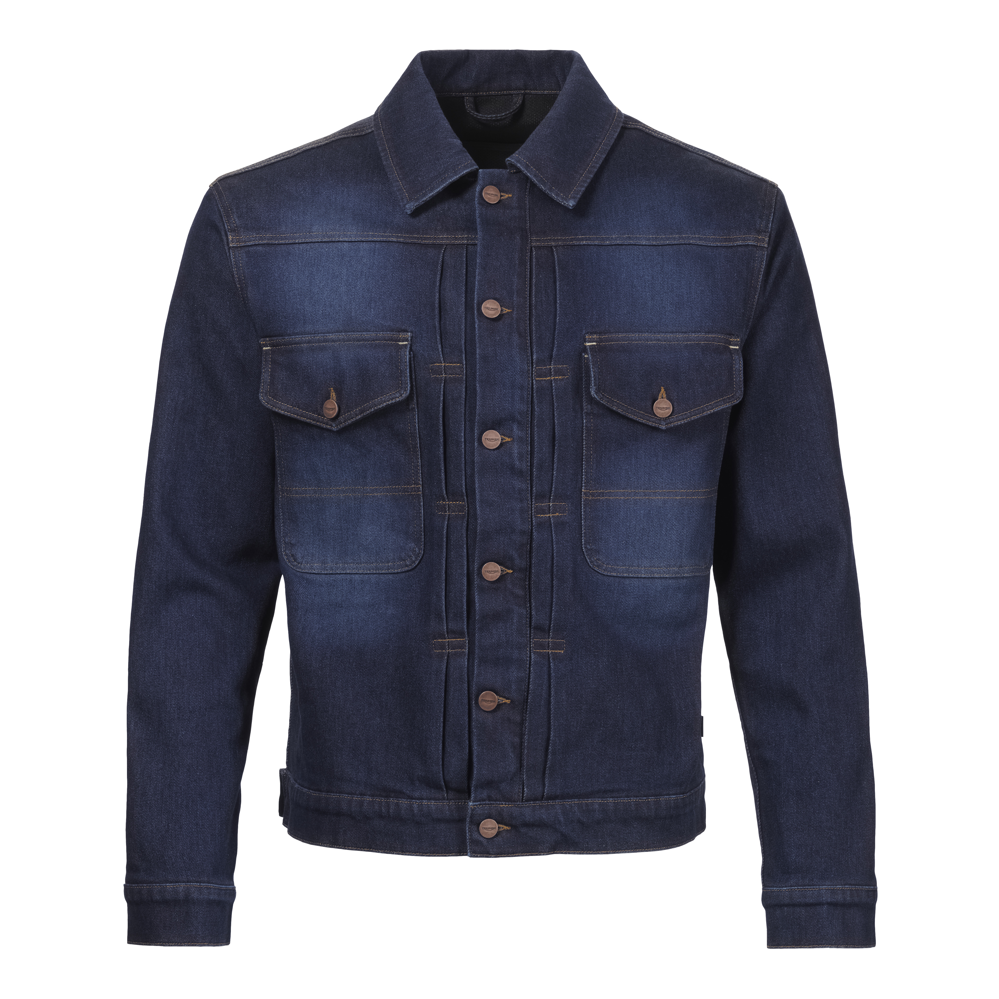 Jax Denim Riding Jacket in Indigo | Motorcycle Clothing
