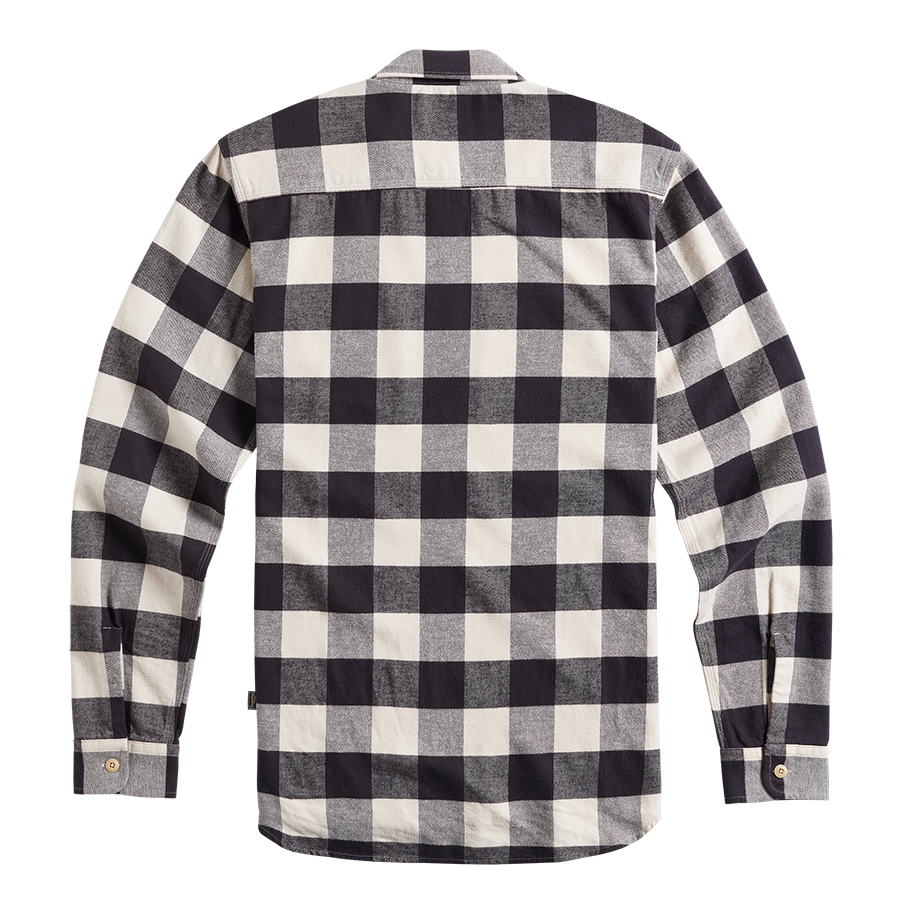 Chemise Montana noir et blanc cassé | Triumph Heritage