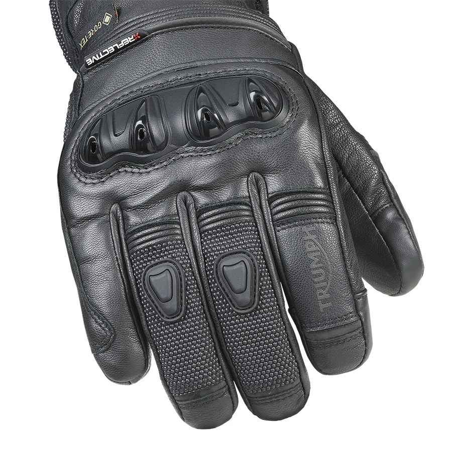 Alder 2 GORE-TEX® Dual Chamber Gloves in Black| Motorcycle Clothing