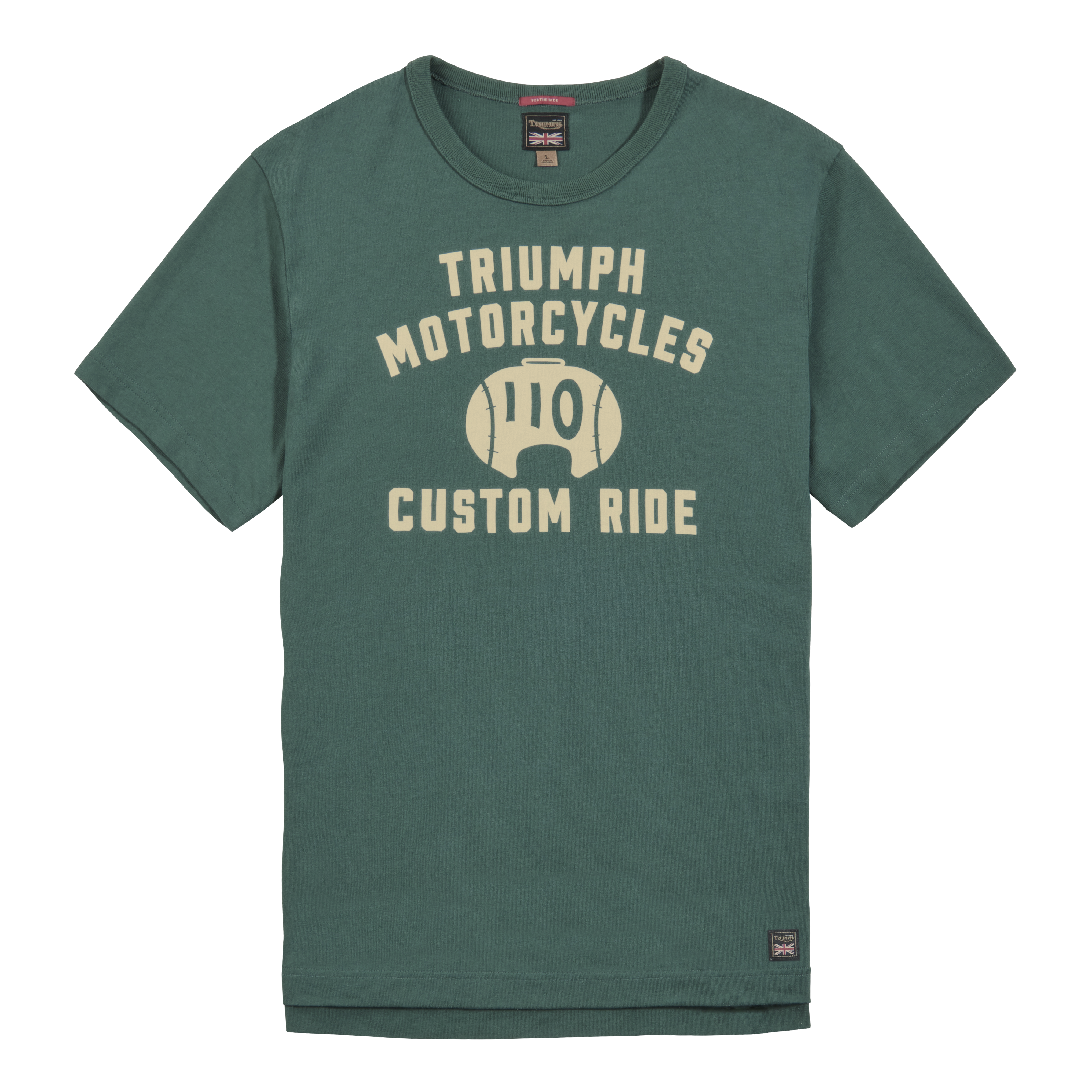 Utah Heavyweight Logo Tee in Black | Triumph Heritage