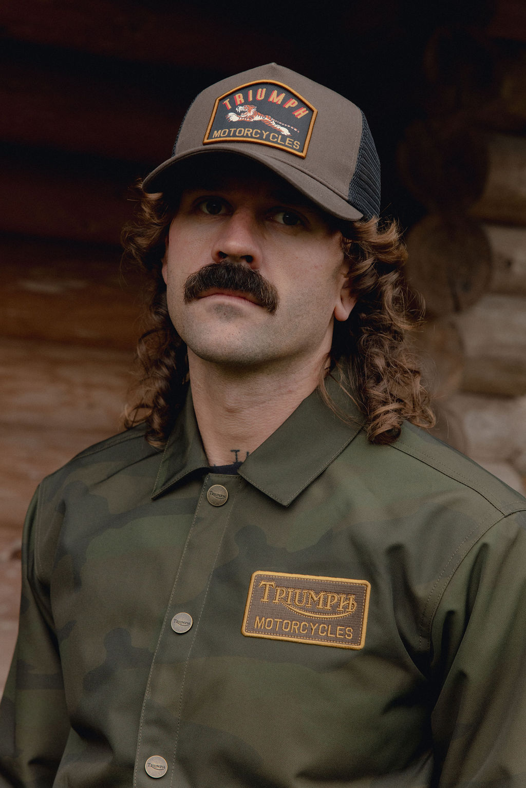 Road Runner Trucker Cap in Fawn | Triumph Heritage