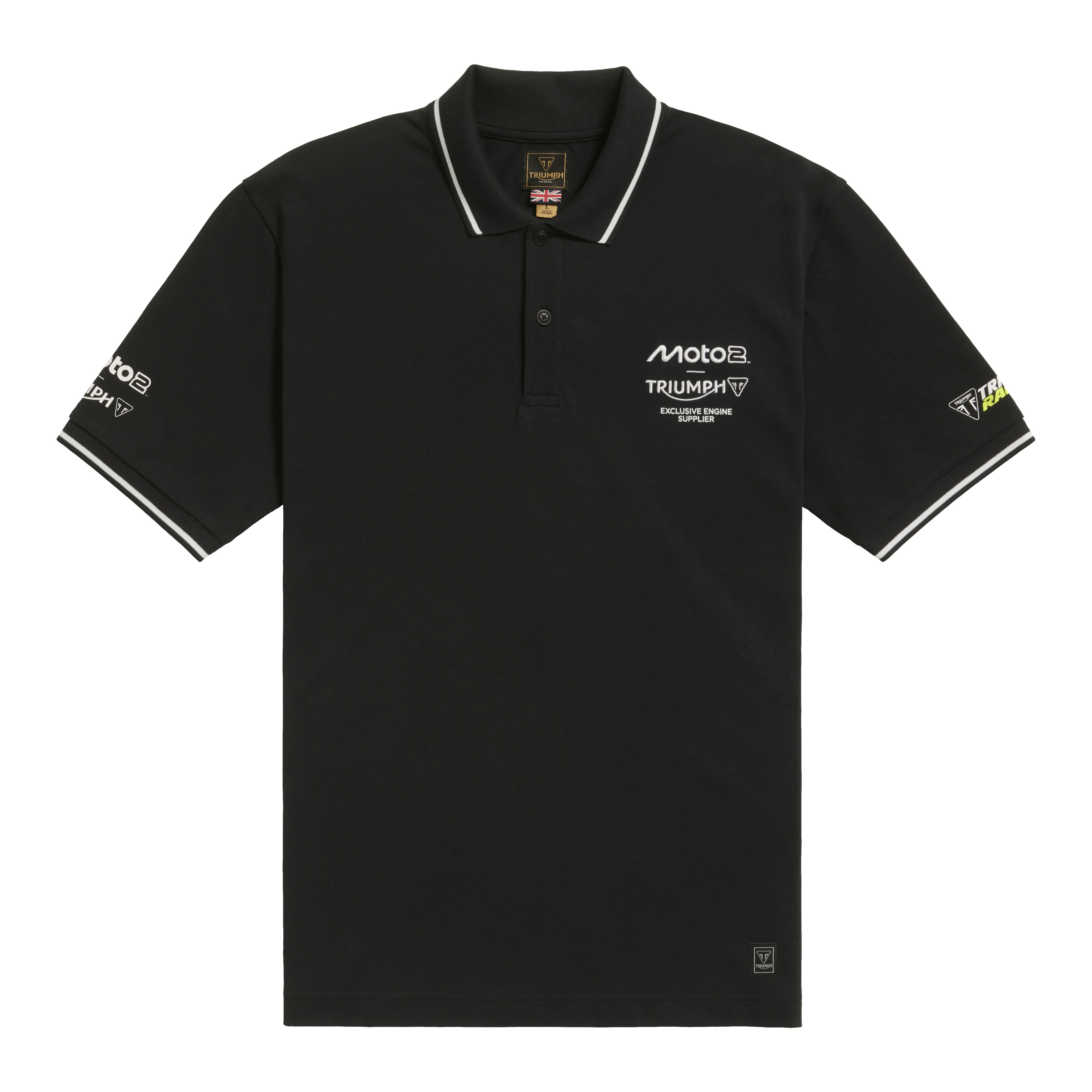 TRIUMPH moto2 ポロシャツ2019 Sサイズ Moto2™ Polo Shirt in Black | Casual Clothing