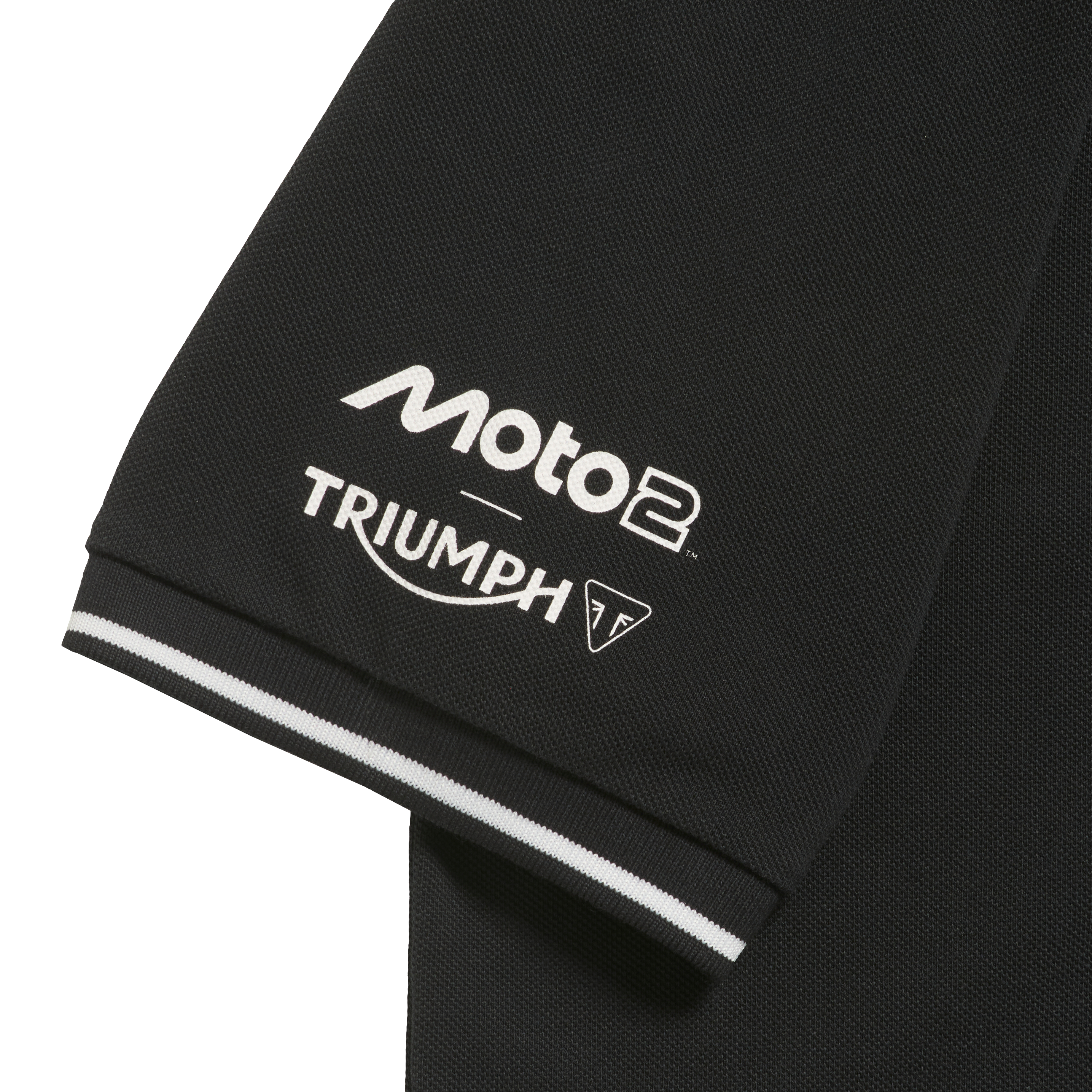 Moto2™ Polo Shirt in Black | Casual Clothing