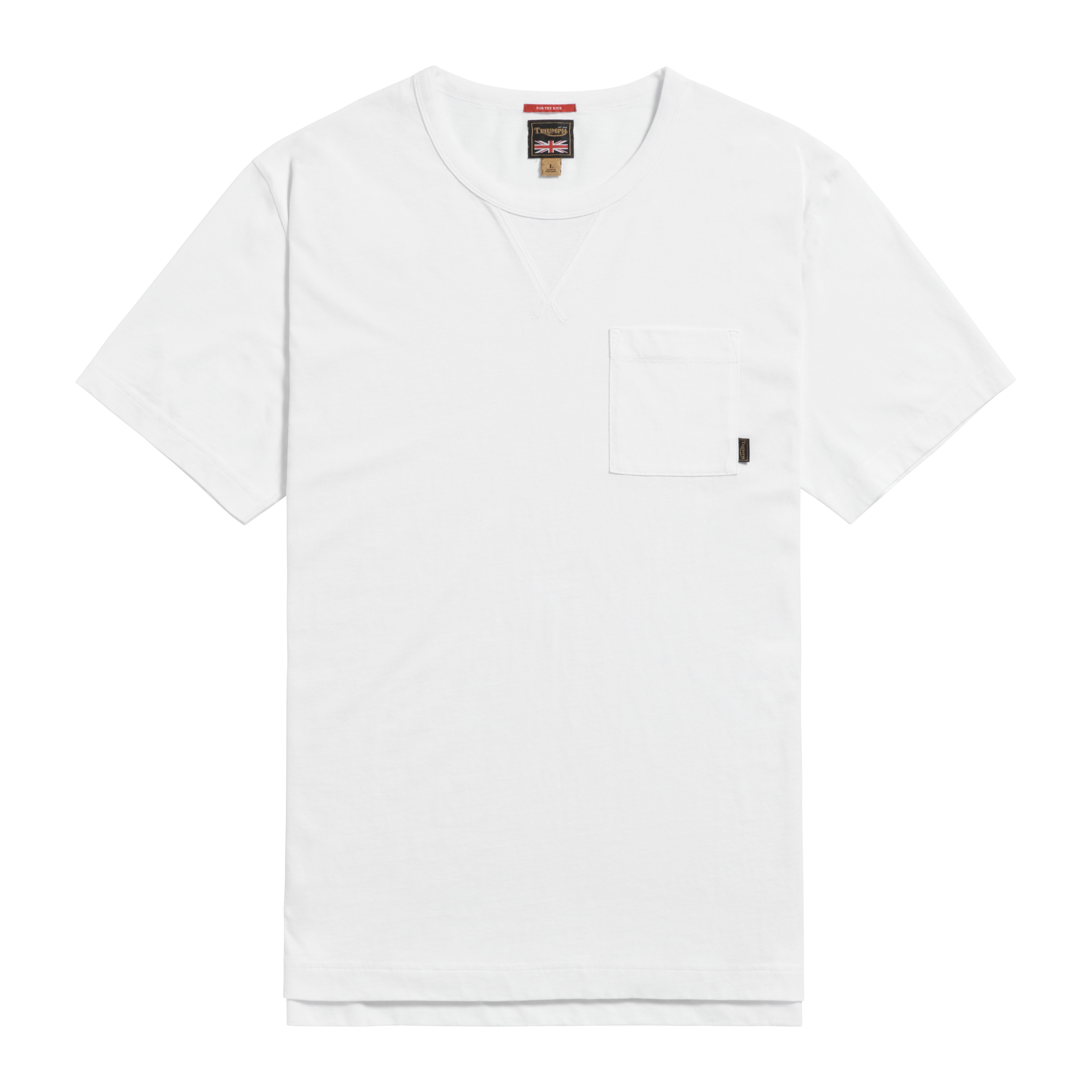Super Sport Tiger T-shirt in White | Triumph Heritage