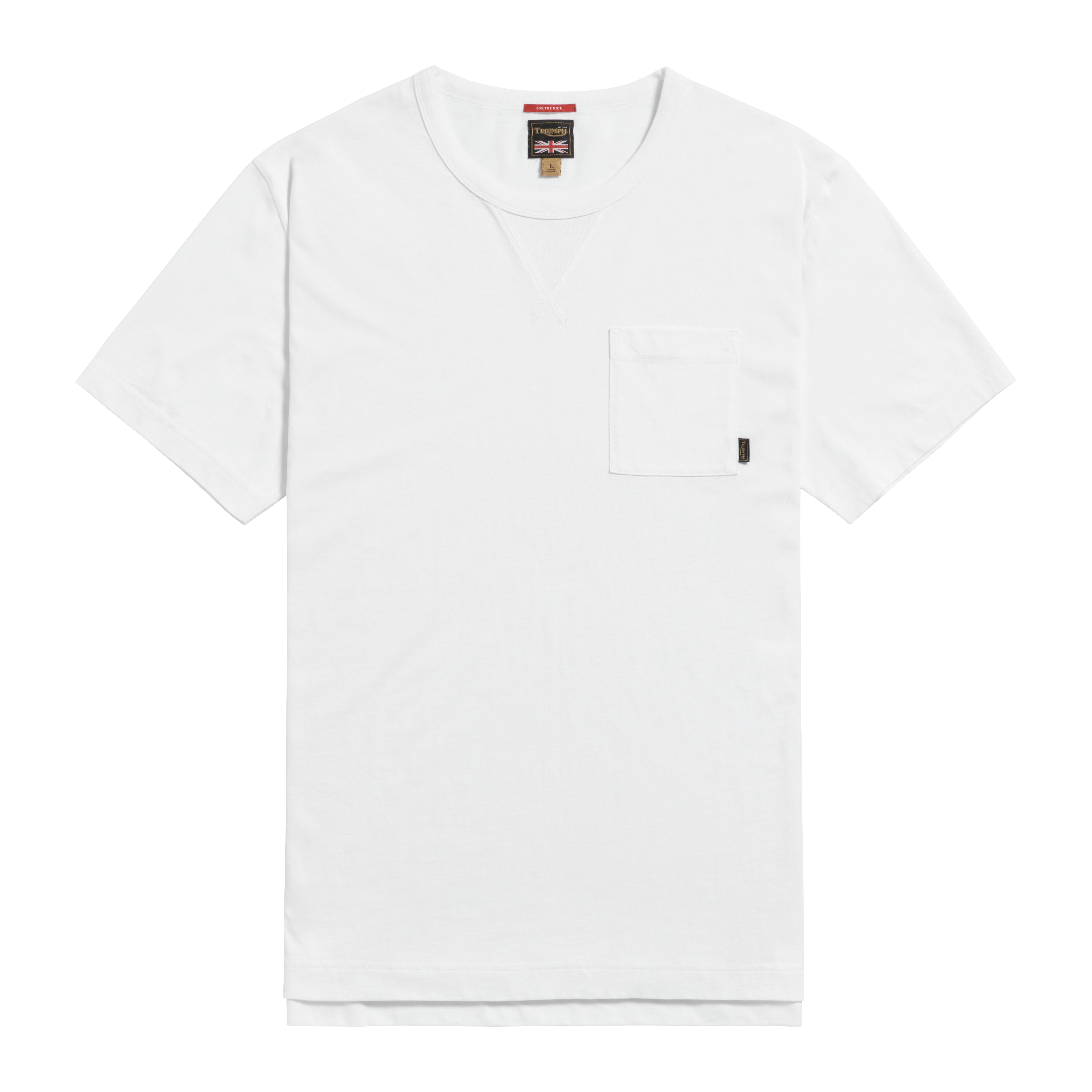 Super Sport Tiger T-shirt in White | Triumph Heritage
