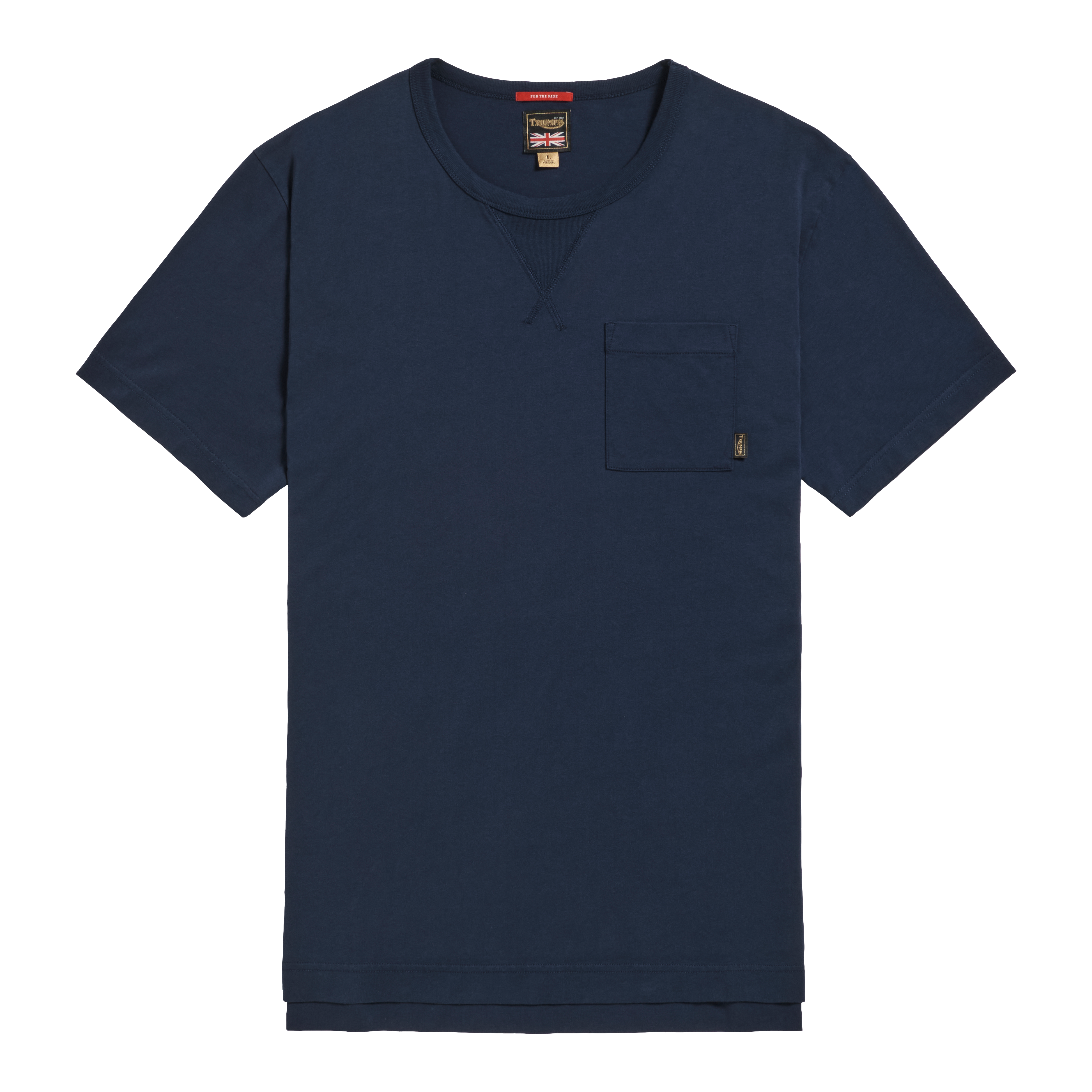 Super Sport Tiger T-shirt in Indigo | Triumph Heritage