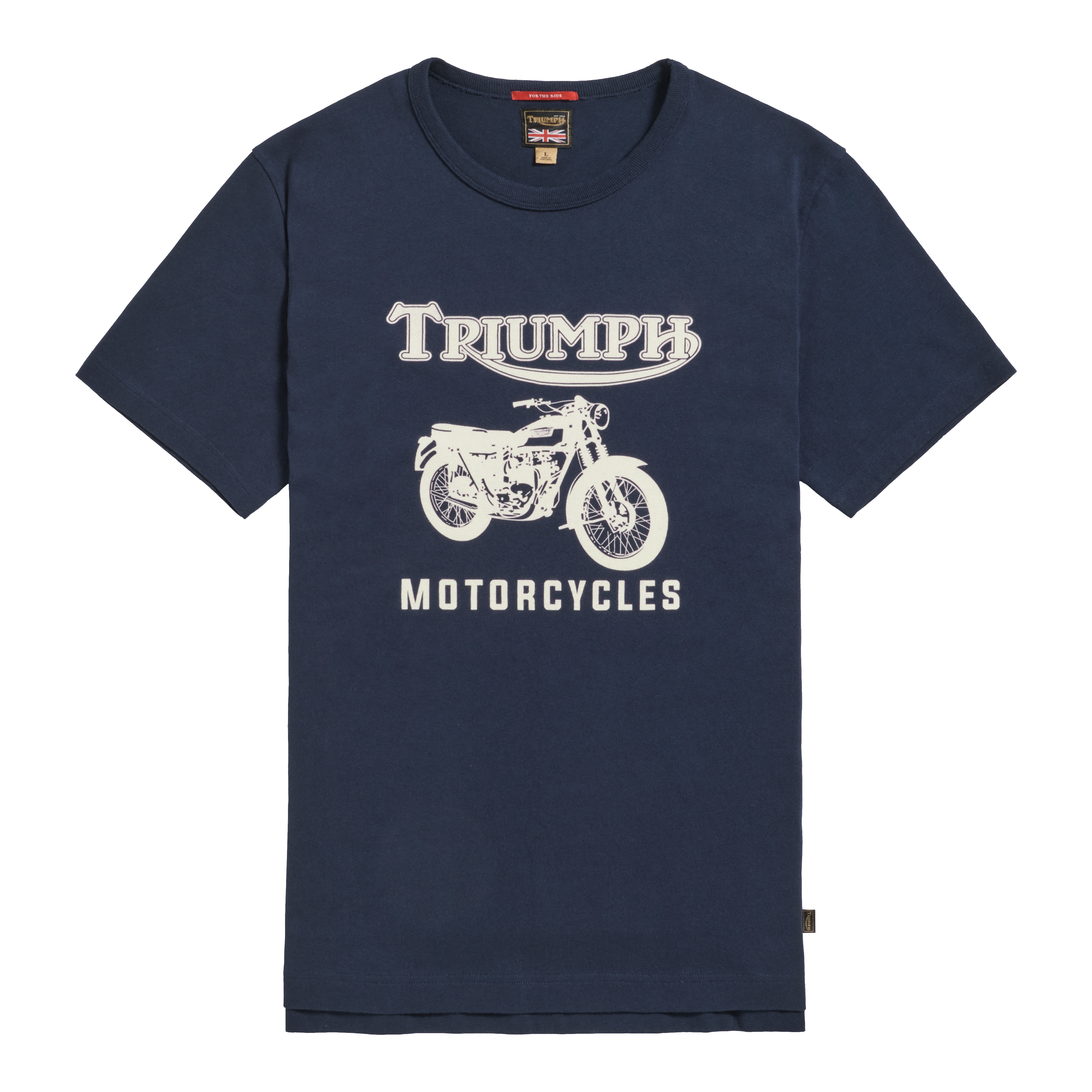 Super Sport Tiger T-shirt in Indigo | Triumph Heritage