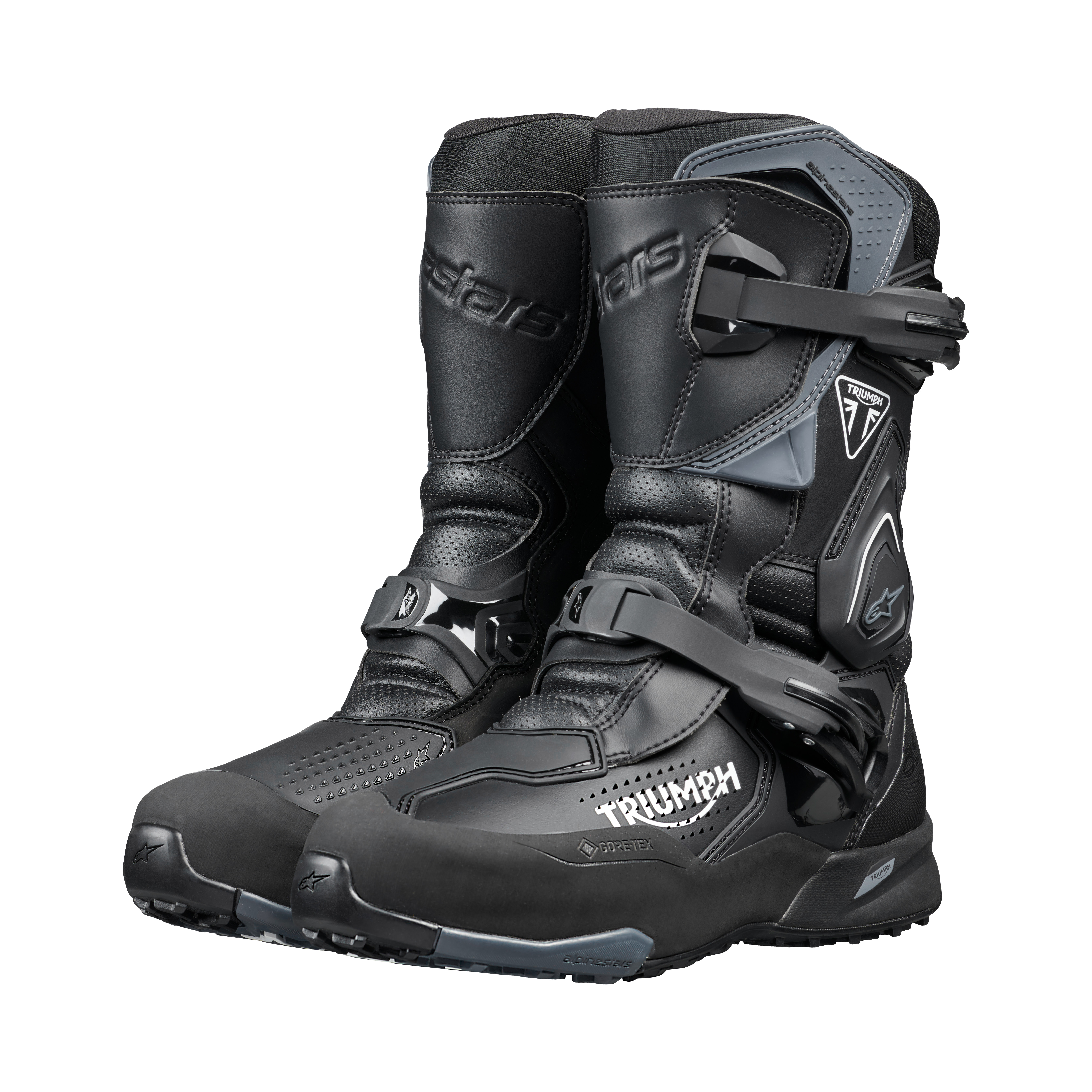 Triumph x Alpinestars® J-6 Black Waterproof Riding Shoes