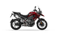 CGI of the Triumph Tiger 1200 GT Pro in Carnival Red RHS