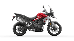 MY25 Tiger 850 Sport in Korosi red and Graphite CGI