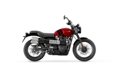 Triumph Scrambler 900 in Carnival red