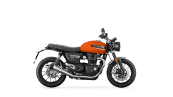 Triumph Speed twin 1200 in Matt Baja Orange
