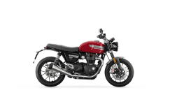 Triumph Speed twin 1200 in Red Hopper
