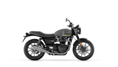 Triumph Speed twin 900 in matt siilver ice