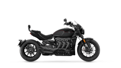 Triumph Rocket 3 GT in Matt Sapphire Black right hand side