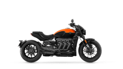 Triumph Rocket 3 R in Satin Baja Orange right hand side