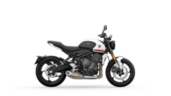 Triumph Trident  CGI Right Side in Crystal White