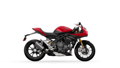 Triumph Street Triple 1200 RR in Red Hopper and Storm Grey