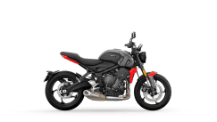Triumph Trident  CGI Right Side in Crystal White