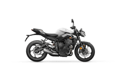 MY25 Street Triple 765 R in Pure white colour CGI