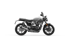 Triumph Speed Twin 1200 in Aluminium Silver right hand side